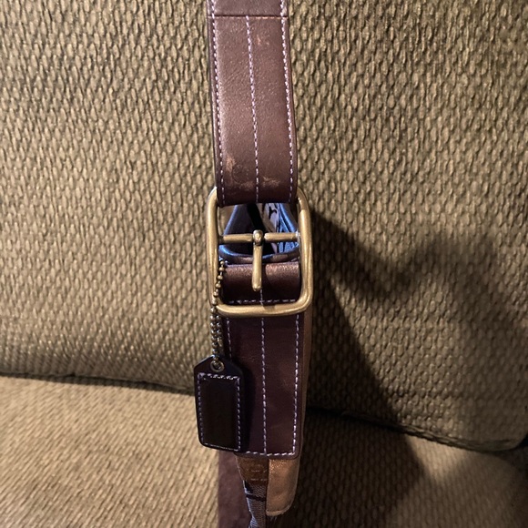 πCoach Patchwork Monogram Logo Shoulder Bag. Great Condition! $50/make offerπ - Picture 7 of 11